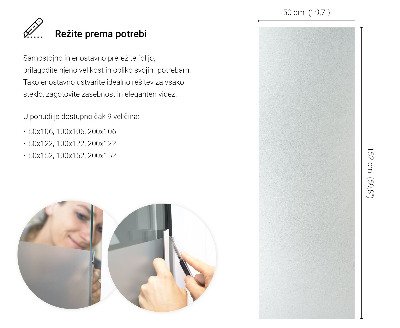 Vinilo ventana privacidad traslúcido