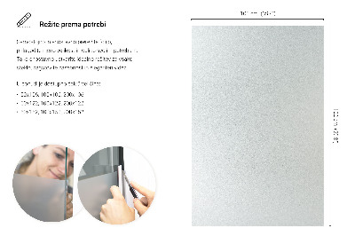 Vinilo ventana privacidad traslúcido