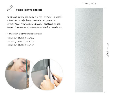 Vinilo ventana privacidad traslúcido