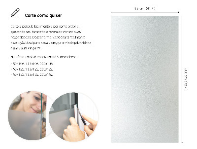 Vinilo ventana privacidad traslúcido