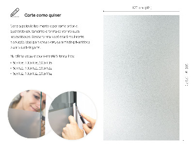 Vinilo ventana privacidad traslúcido