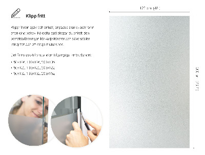 Vinilo ventana privacidad traslúcido