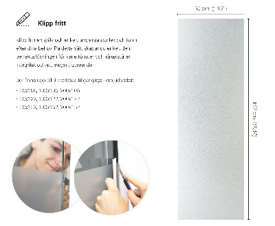 Vinilo ventana privacidad traslúcido