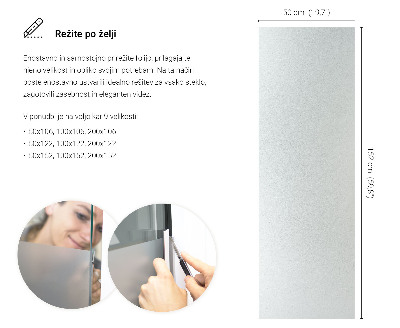 Vinilo ventana privacidad traslúcido