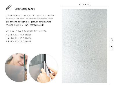 Vinilo ventana privacidad traslúcido