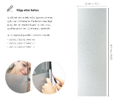 Vinilo ventana privacidad traslúcido