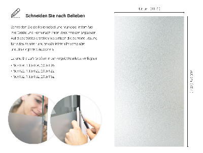 Vinilo ventana privacidad traslúcido