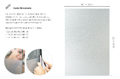 Vinilo ventana privacidad traslúcido