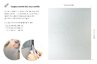 Vinilo ventana privacidad traslúcido