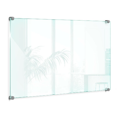 Panel de cocina transparente