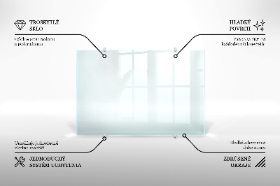 Panel de cocina transparente