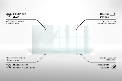 Panel de cocina transparente