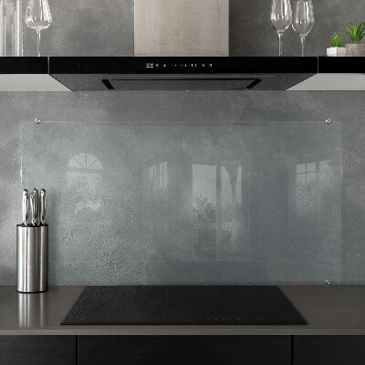 Panel de cocina transparente