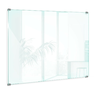 Panel de cocina transparente