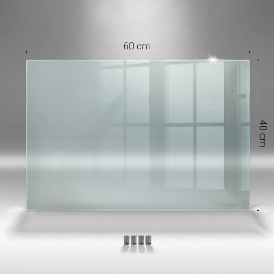 Panel de cocina transparente
