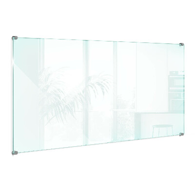 Panel de cocina transparente