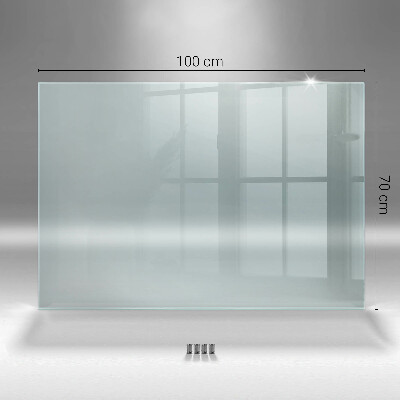 Panel de cocina transparente