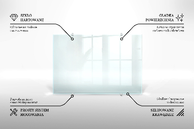 Panel de cocina transparente