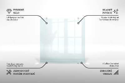 Panel de cocina transparente