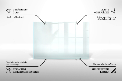 Panel de cocina transparente