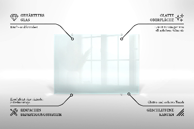 Panel de cocina transparente