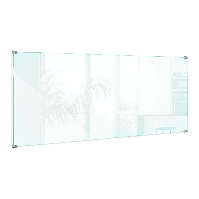 Panel de cocina transparente