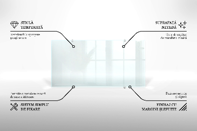 Panel de cocina transparente