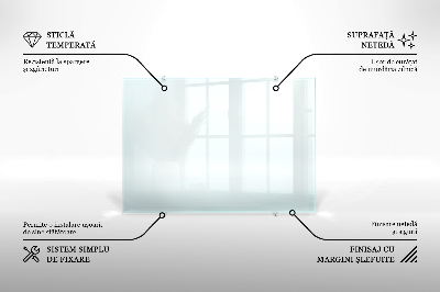Panel de cocina transparente