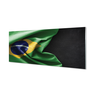 Paneles de vidrio Bandera de brasil