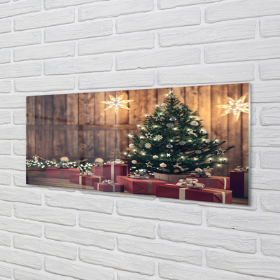 Paneles de vidrio Regalos de navidad decoración del árbol de tableros