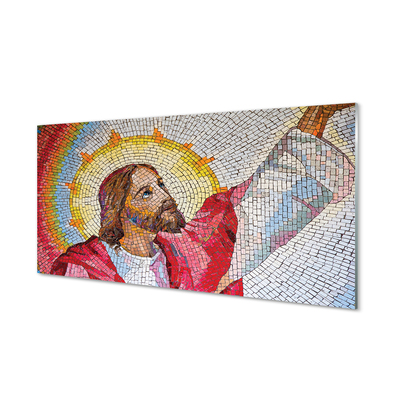 Paneles de vidrio Mosaico de jesús