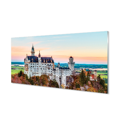 Paneles de vidrio Alemania castillo otoño múnich