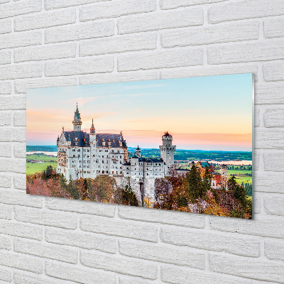 Paneles de vidrio Alemania castillo otoño múnich