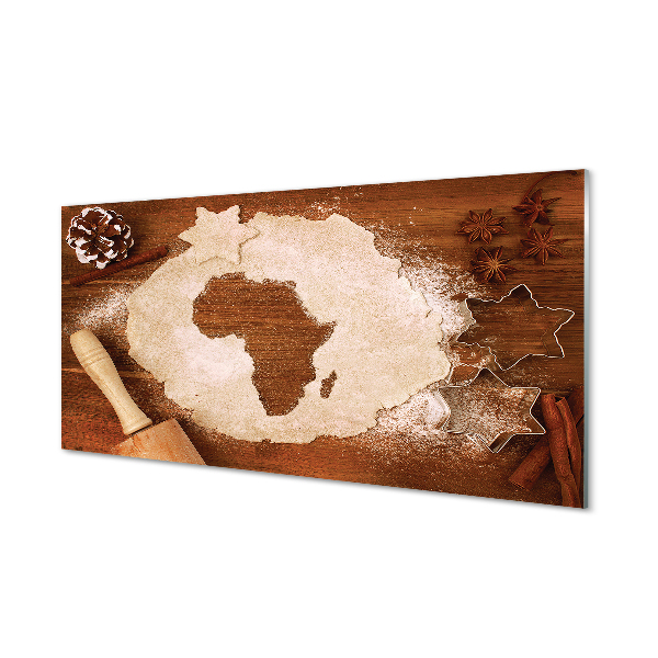 Paneles de vidrio Cocina pastelería áfrica rodillo