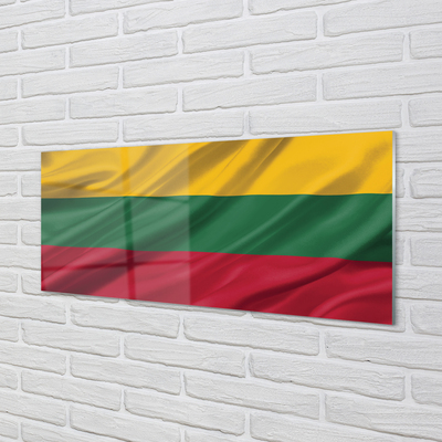 Paneles de vidrio Bandera de lituania