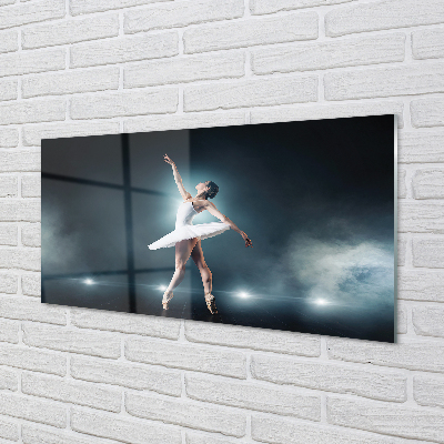 Paneles de vidrio Mujer blanca vestido del ballet