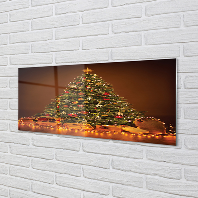 Paneles de vidrio Las luces de navidad regalos de la decoración