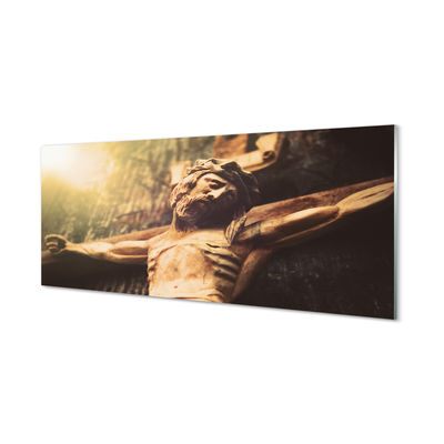 Paneles de vidrio Jesús de madera