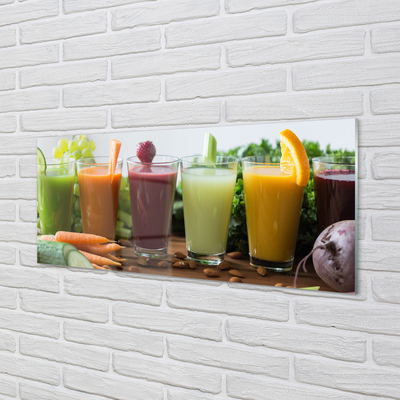 Paneles de vidrio Vegetales ensaladas de fruta