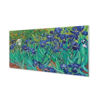 Paneles de vidrio Flores del arte iris
