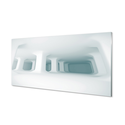 Paneles de vidrio Blanco soporte 3d