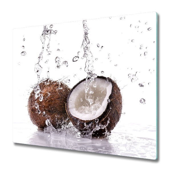 Tabla de cortar de vidrio Coco y agua