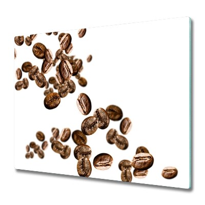 Tabla de cortar de vidrio Granos de café
