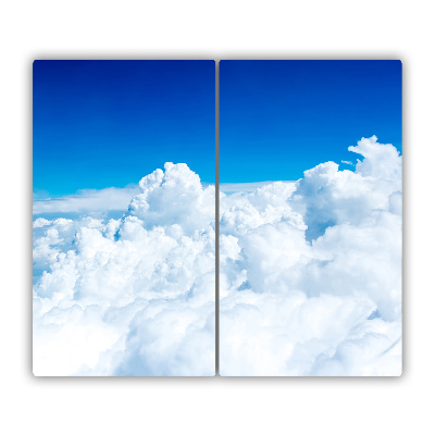 De vidrio templado Vista aérea de las nubes