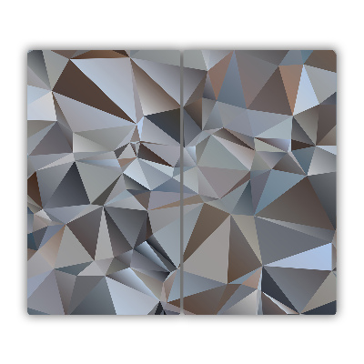 De vidrio templado Triángulos abstracto