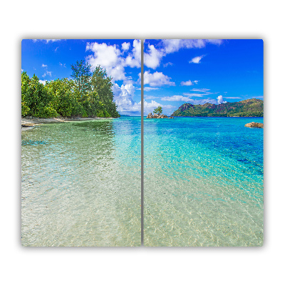 De vidrio templado Playa seychelles