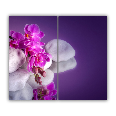 De vidrio templado Orquídea