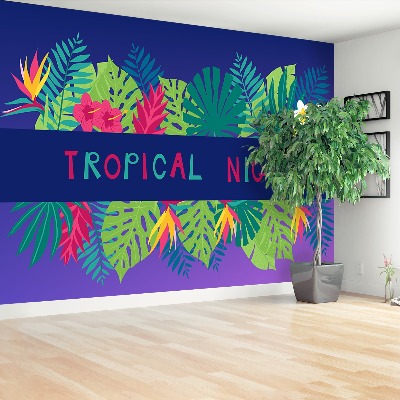 Fotomural Noche tropical