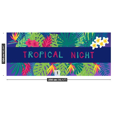 Fotomural Noche tropical