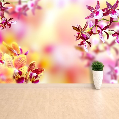 Fotomural Orquídea de color rosa